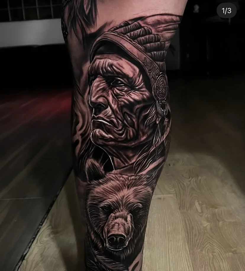 Tatuajes con Técnica Whipshading Cali